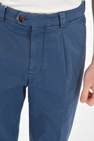 Single-pleated 4 Pocket Belt Loops Pants