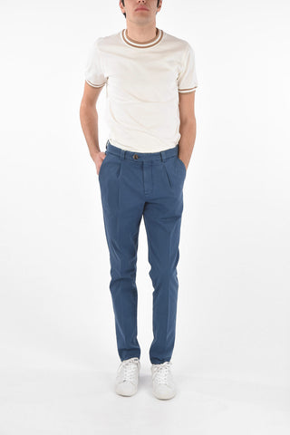 Single-pleated 4 Pocket Belt Loops Pants