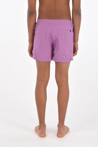 costume da bagno boxer in nylon con 3 tasche