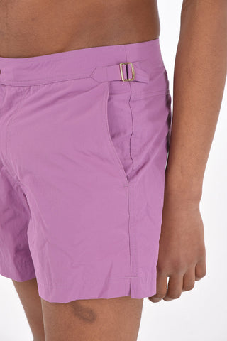 costume da bagno boxer in nylon con 3 tasche