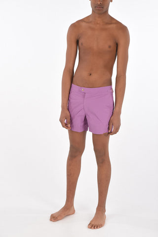 costume da bagno boxer in nylon con 3 tasche