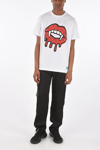 printed crew-neck t-shirt