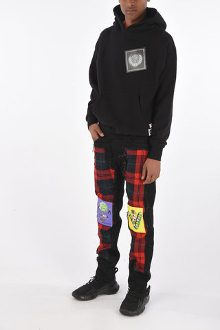 KIDILL JAMIE REID hooded sweatshirt with print on the back