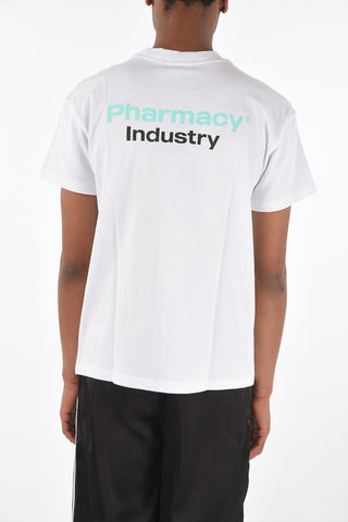 t-shirt girocollo con stampa