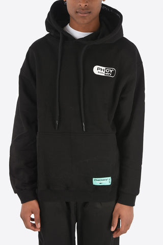 hooded sweatshirt with maxi patch pocket