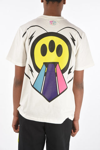 t-shirt girocollo stampata