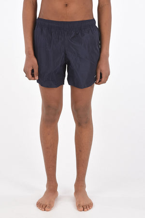 drawstring waist swim shorts