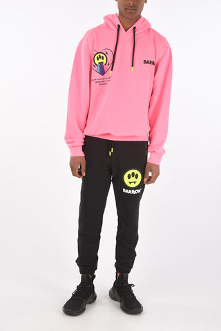 printed hooded sweatshirt