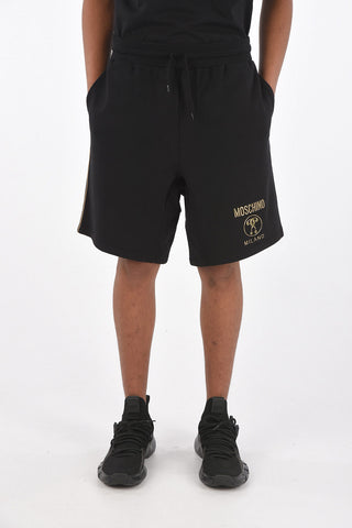 COUTURE! Shorts in felpa con tasche laterali