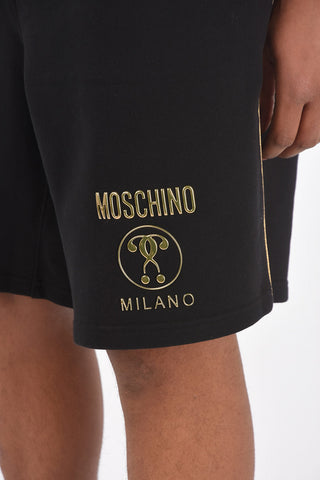 COUTURE! Shorts in felpa con tasche laterali