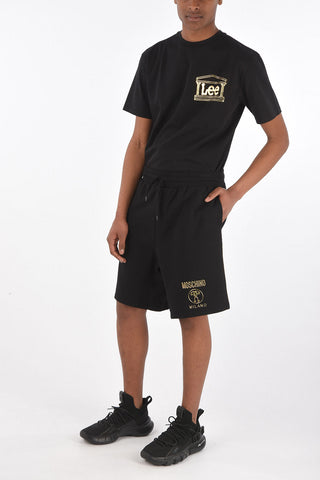 COUTURE! Shorts in felpa con tasche laterali