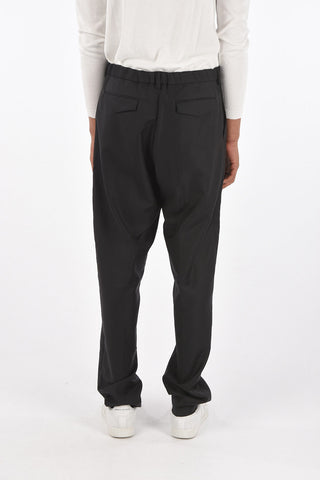 virgin wool belt loops trousers
