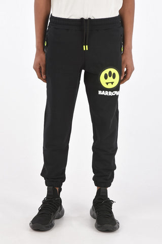 2 pockets jogger pants with logo-print