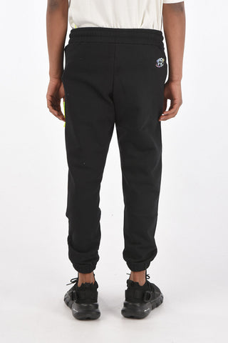 2 pockets jogger pants with logo-print