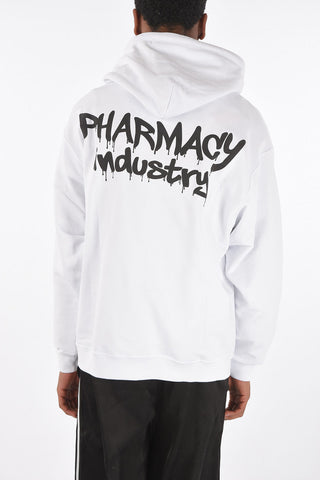 printed hooded sweatshirt