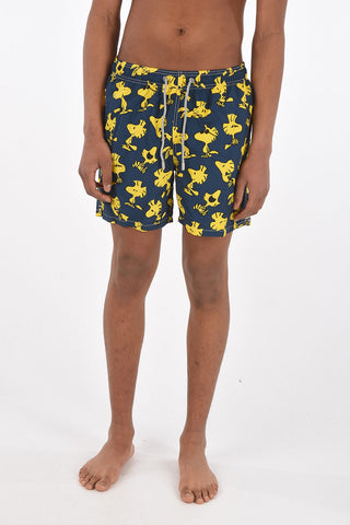 PEANUTS printed swim shorts