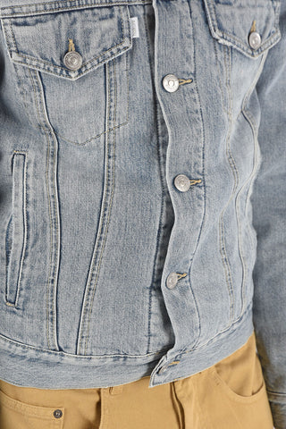 padded Dèlavè denim RENO jacket