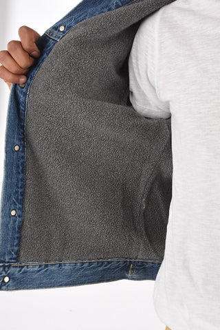 padded Dèlavè denim RENO jacket