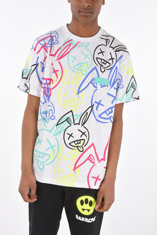 printed crew-neck t-shirt