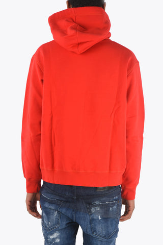 Felpa COOL FIT stampata con cappuccio