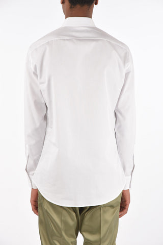 printed popeline shirt