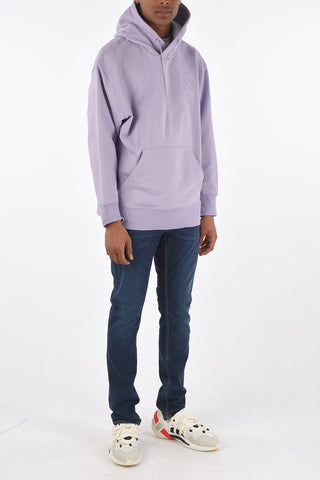 Y-3 YOHJI YAMAMOTO Hooded Sweatshirt with Logo Print