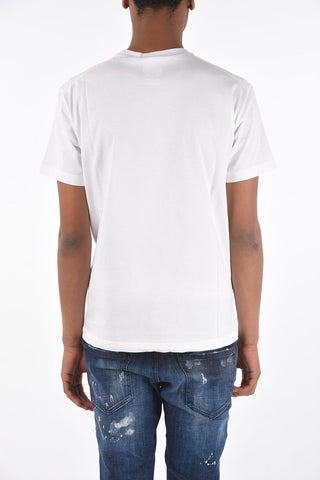 T-Shirt crew-neck COOL FIT with maxi print on the front