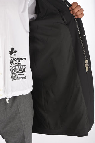 full zip balmacaan coat