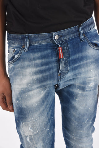 16cm stretch denim stone washed SEXY TWIST jeans