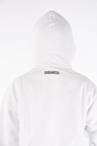 printed COOL FIT sweatshirt with hood