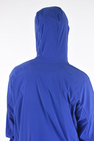 hooded windbreaker