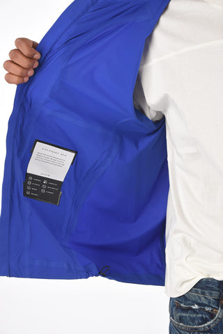 hooded windbreaker