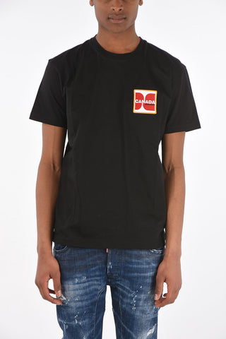 T-Shirt crew-neck COOL FIT with side embroidery