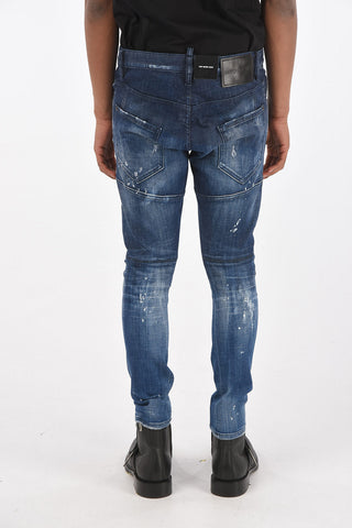 15cm distressed TIDY BIKER Jeans