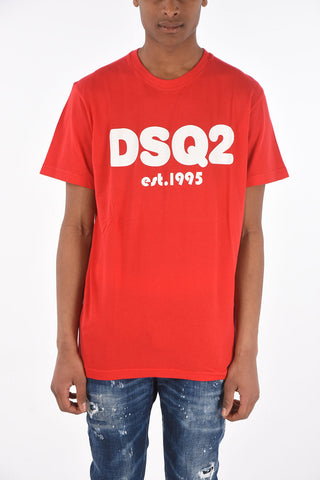 crew-neck t-shirt COOL FIT with print