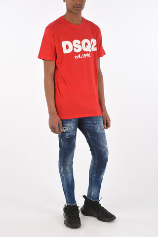 crew-neck t-shirt COOL FIT with print