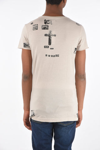 Printed oversized T-shirt
