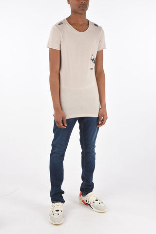 Printed oversized T-shirt