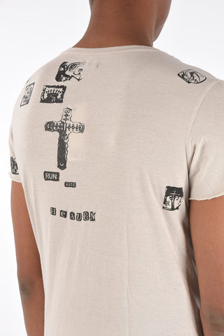 Printed oversized T-shirt