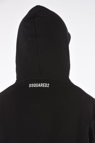 printed COOL FIT sweatshirt with hood