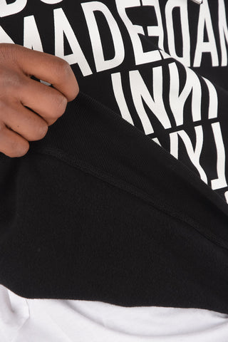 printed COOL FIT sweatshirt with hood