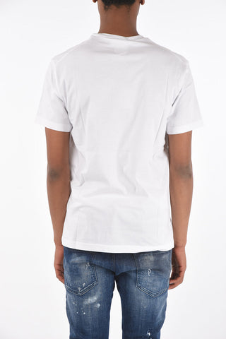 crew-neck t-shirt with print
