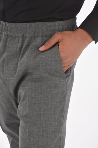 Pantaloni 4 tasche con Elastico in Vita