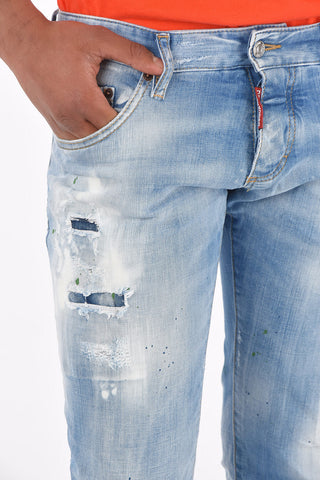 15,5cm Low rise ANNIVERSARY SUPER LOW vintage effect jeans