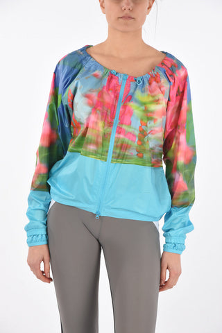 STELLA MCCARTNEY PARLEY tie dye effect ADIZERO jacket