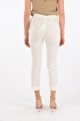 Lurex Detail STELLA Cropped Pants