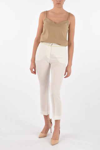 Lurex Detail STELLA Cropped Pants