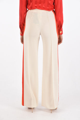 Contrasting Side Band Palazzo Pants