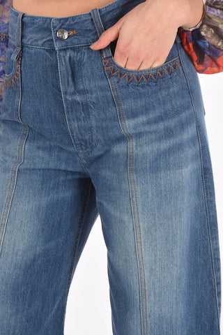 5 Pocket Dèlavè Palazzo Denims