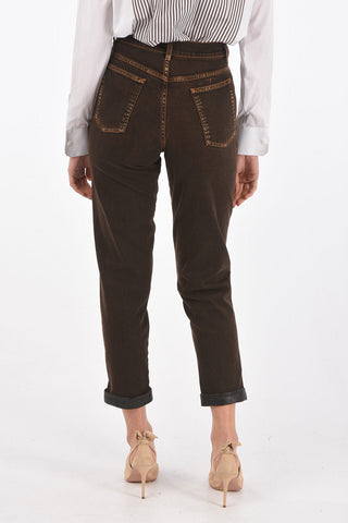Jeans MOM 4 Tasche Effetto Vissuto